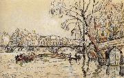 Paul Signac Art bridge oil